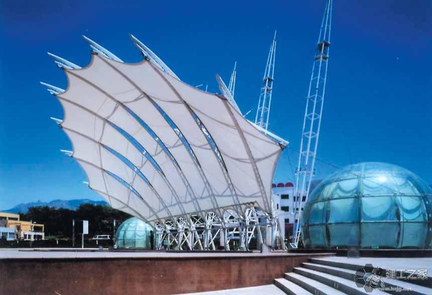 呼伦贝尔车棚膜结构网架